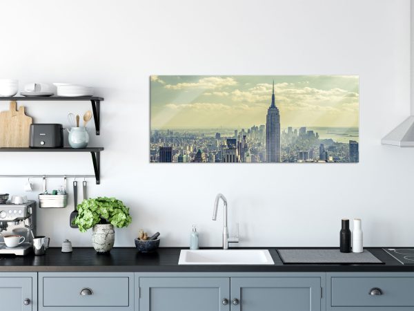 New York Manhattan, Glasbild Panorama Online – Bild 3